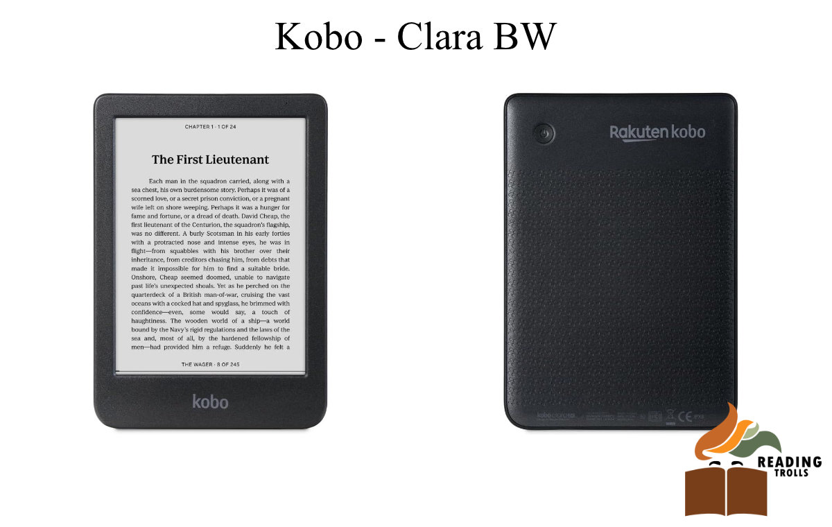 Kobo Clara BW, мнение, цена и функции. ⋆ Reading Trolls