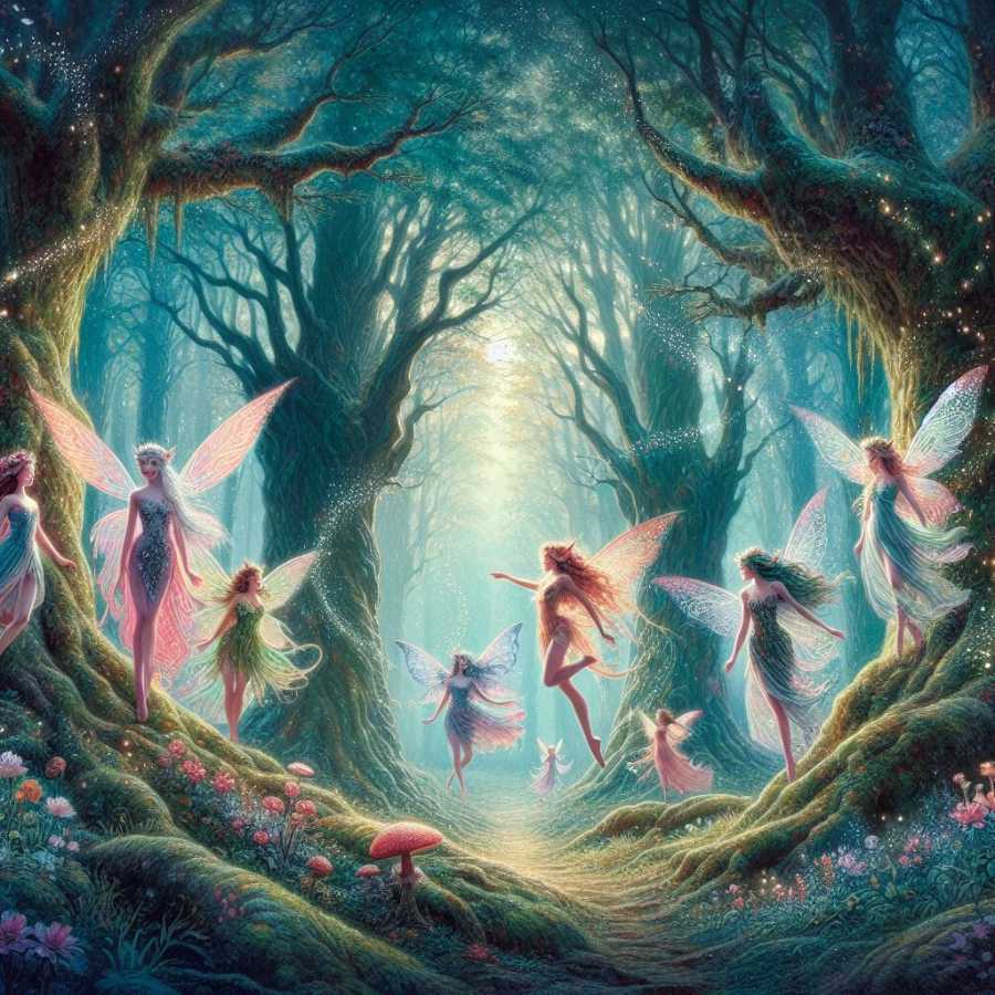 Нимфи, феи и духове (Nymphs, Faeries, and Sprites) - Митични и фантастични същества
