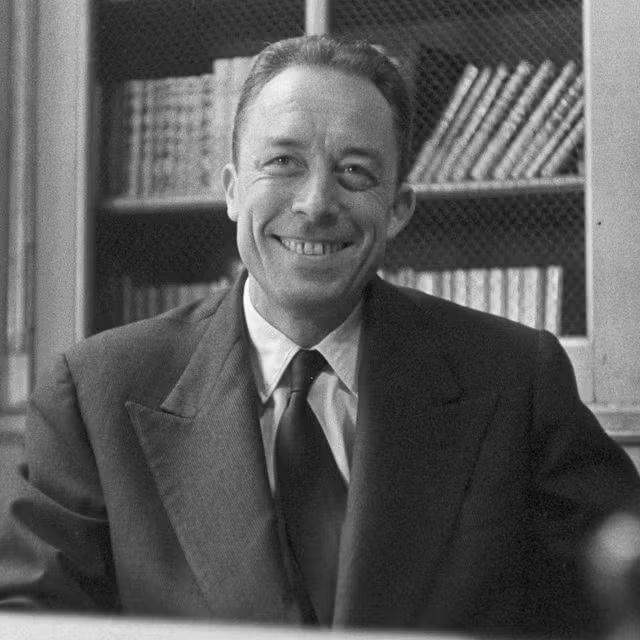 Албер Камю (1913–1960) е френски писател