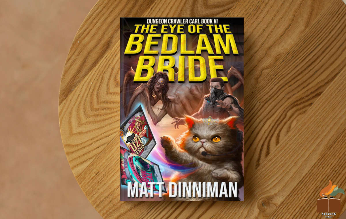 Корица на „The eye of the bedlam bride” от Мат Диниман